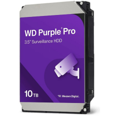 WD PURPLE WD102PURP 3,5'' 10TB 256mb, 7200 Rpm,  7/24 Güvenlik HDD (Türkiye Distribütörü Garantili)