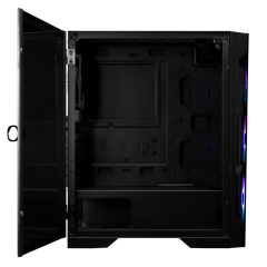 GAMDIAS TALOS E2 Elite, 750W, 80+ Bronze, Tempered Glass, ARGB, ATX GAMING KASA