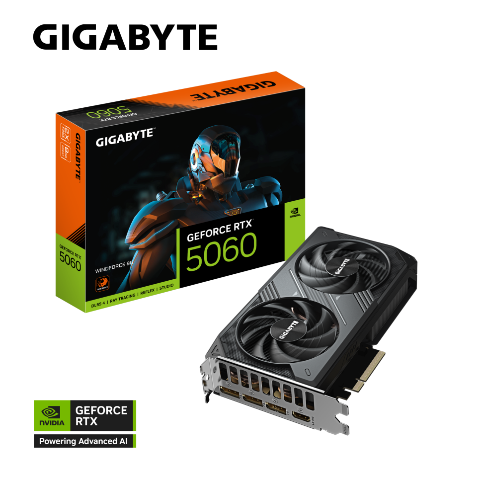 GIGABYTE RTX5060Ti GV-N506TWF2MAX OC-16GD 16GB Nvidia RTX5060Ti GDDR7 128bit HDMI 3xDP 16x Ekran Kartı