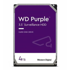 WD PURPLE, WD43PURZ, 3.5", 4TB, 256Mb, 5400 Rpm, 7/24 Güvenlik, HDD (Türkiye Distribütörü Garantili)