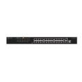 RUIJIE REYEE RG-ES126FGS-P 24 PORT 10/100 24 PORT POE 2 PORT UPLINK + 1 SFP 370 WATT YONETILEMEZ RACK MOUNT SWITCH