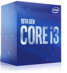 INTEL (10.Nesil) Comet Lake i3-10100 3.6GHz ~ 4.3GHz 6mb 1200p İşlemci Box (Fanlı)