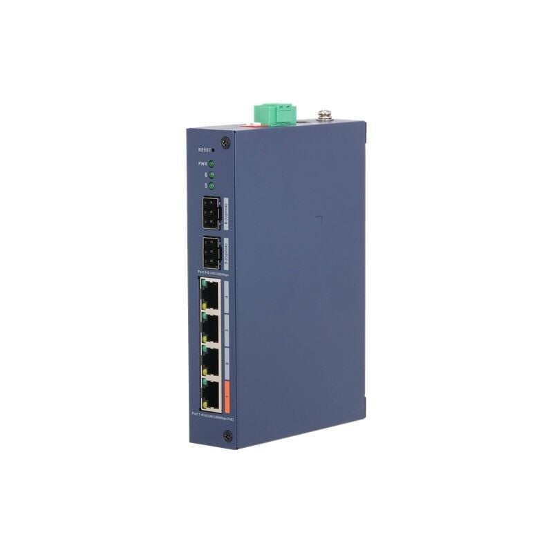 DAHUA CHS4206-4GT-60 4 PORT GIGABIT+2 PORT PORT SFP UPLINK CLOUD YÖNETİLEBİLİR 60W POE ENDÜSTRİYEL SWITCH