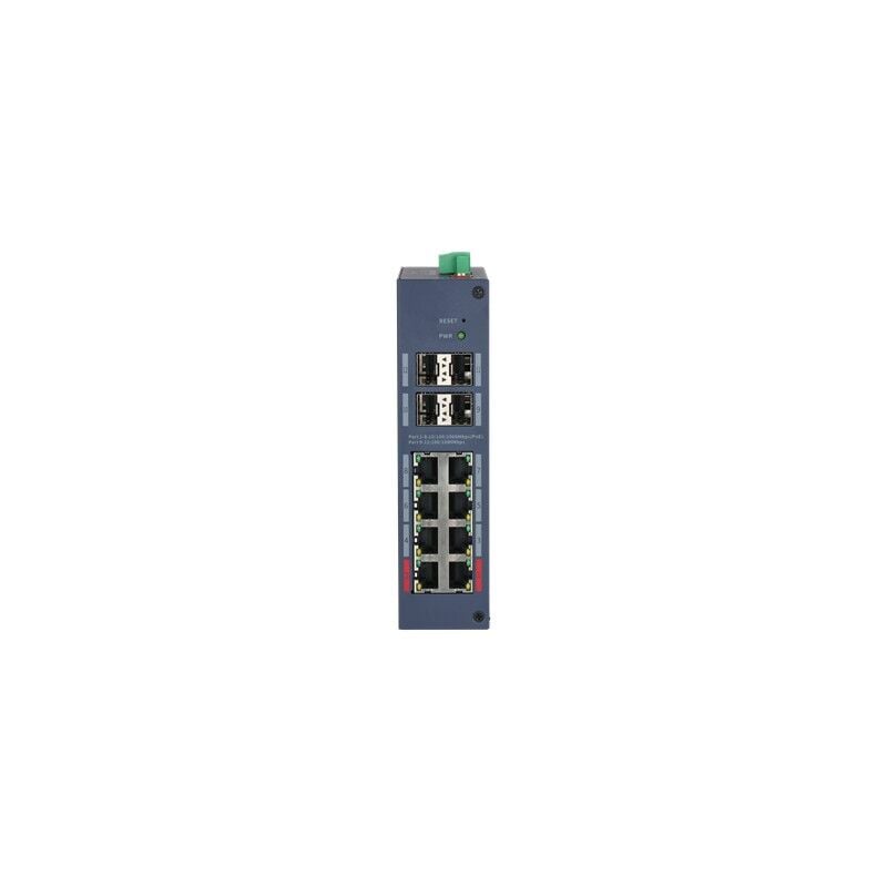 DAHUA CHS4412-8GT-125 8 PORT GIGABIT + 4XGIGABIT SFP UPLINK CLOUD YÖNETİLEBİLİR 125W POE ENDÜSTRİYEL SWITCH