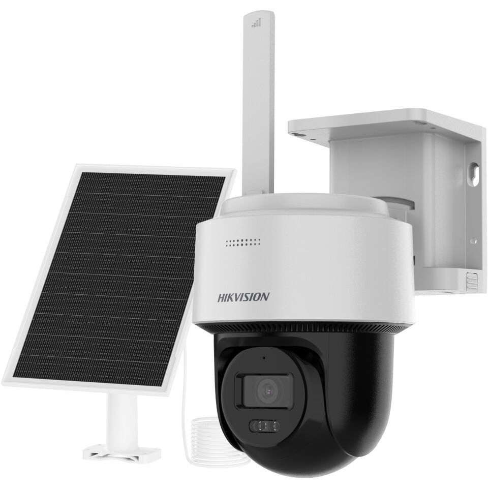 HIKVISION DS-2CFSP4/4G 4MP 2.8MM 30MT 4G LTE / İKİ YÖNLÜ SES IP66 IP SOLAR PANEL KAMERA