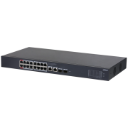 DAHUA CS4220-16GT-240, 16Port, Gigabit, PoE 240W, 2 Port Gigabit Uplink, 2 Port SFP Gigabit Combo, Cloud Yönetilebilir, Switch