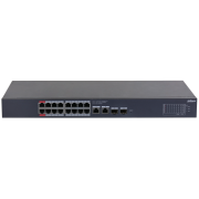DAHUA CS4220-16GT-240, 16Port, Gigabit, PoE 240W, 2 Port Gigabit Uplink, 2 Port SFP Gigabit Combo, Cloud Yönetilebilir, Switch