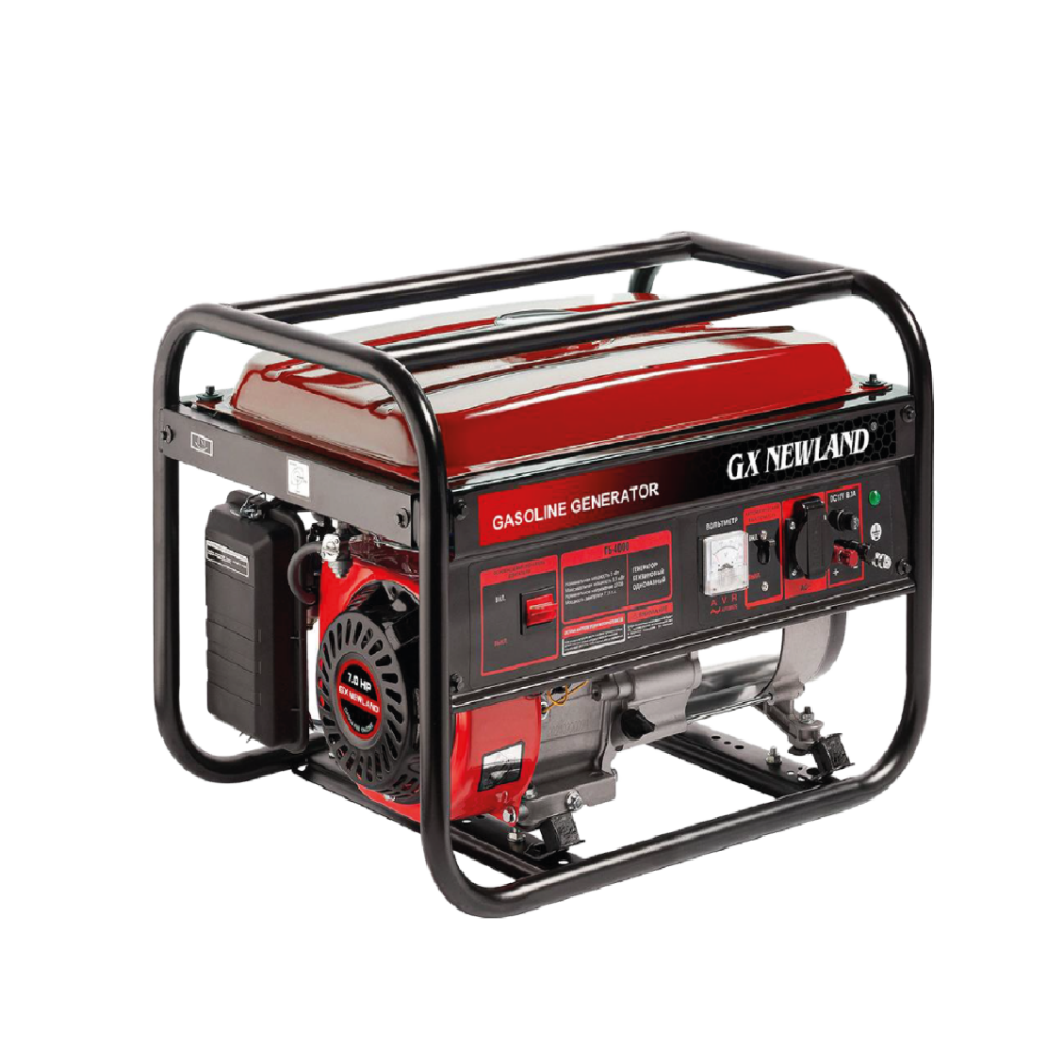 Gasoline Newland, NL2800A, Pf-1, 3,5KVA,  2.8 kW, Benzinli, İpli Marş Sistemi, Kabinsiz, Portatif Jeneratör