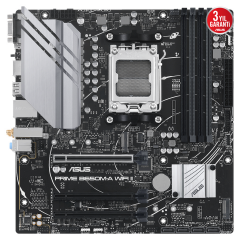 ASUS PRIME B650M-A WIFI II, 4xDDR5, 2x M.2, D-SUB, HDMI, DP, Wi-Fi 6, Bluetooth v5.2, AM5 Soket GAMING Anakart