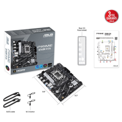 ASUS PRIME B760M-R D4, 2xDDR4, 2x M.2, HDMI, 12-13-14.Nesil, LGA1700 Soket, Anakart