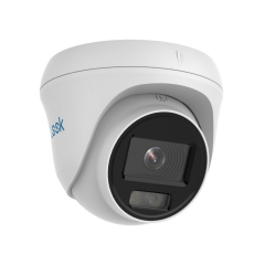 HILOOK IPC-T229H, 2Mpix, 2,8mm Lens, H265+, 30Mt Gece Görüşü, Color Vu Lite, PoE, Dome, IP Kamera
