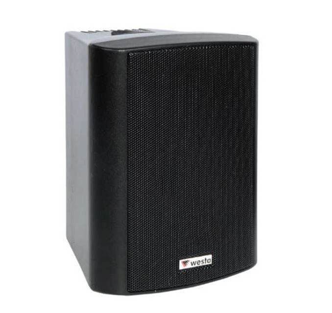 WESTA WS-5TB 13CM HAT TR. PLASTİK KABİN HOPARLÖR SİYAH 125TW