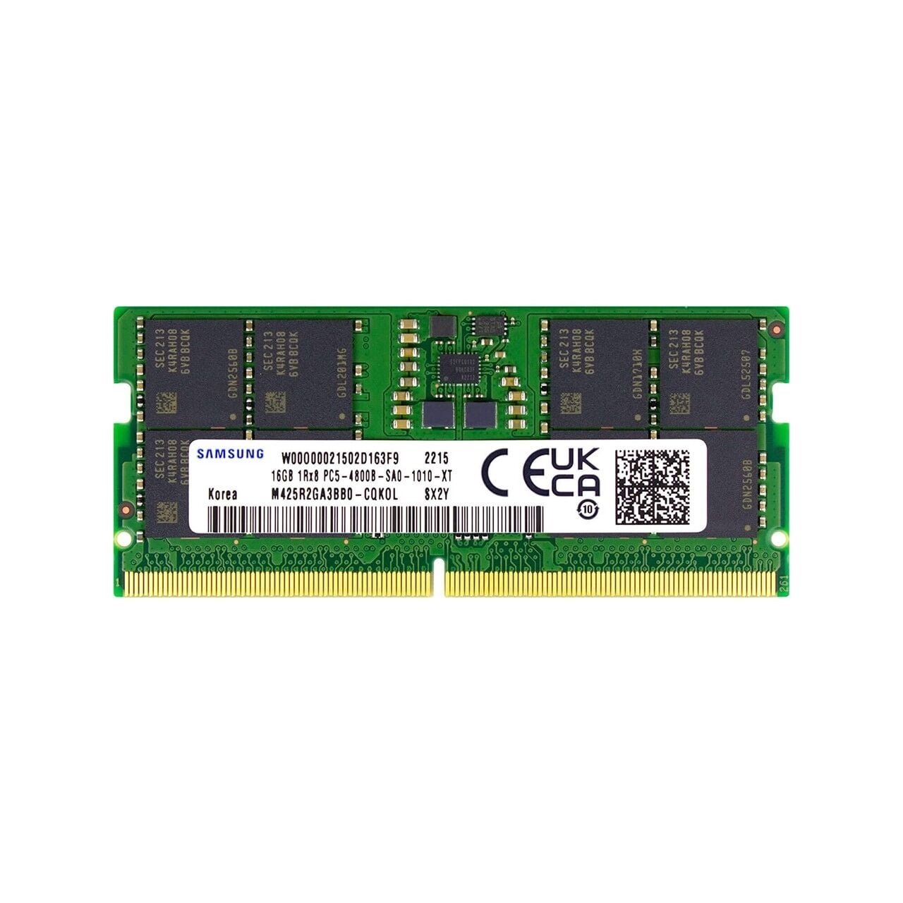 SAMSUNG 16GB 4800MHz DDR5 NOTEBOOK RAM BULK M425R2GA3BB0-CQK