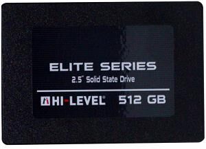 HI-LEVEL HLV-SSD30ELT/512G Elite Seri 2.5'' 512GB (560/540MB/s) SATA SSD Disk