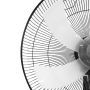 EVEREST FAN11, SİYAH, CoolAir, 3 Kademeli Hız, 40cm 5 Kanat Pervane ve Çerçeve, 45W, Otomatik Salınım, Yükseklik Ayarlı Vantilatör