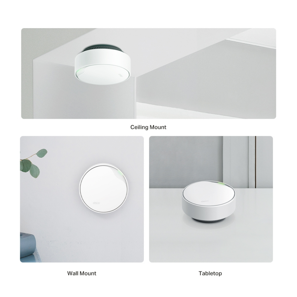 TP-LINK DECO-X50-POE, AX3000, İkili Mesh, 3000Mbps Dual Band, WiFi6, 3Port Gigabit Lan, 420m2 Çekim Alanı, Router, Geniş Alan İnternet Ağı Sağlayıcısı