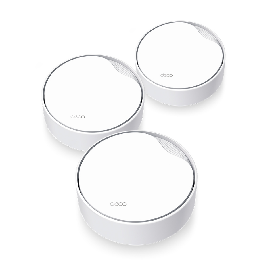 TP-LINK DECO-X50-POE, AX3000, Üçlü Mesh, 3000Mbps, Dual Band, WiFi6, 3Port Gigabit Lan, 600m2 Çekim Alanı, Router, Geniş Alan İnternet Ağı Sağlayıcısı