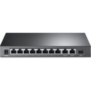 TP-LINK TL-SL1311MP 10 PORT 10/100 8 PORT POE 2 PORT UPLINK + 1 SFP YONETILEMEZ RACK MOUNT SWITCH