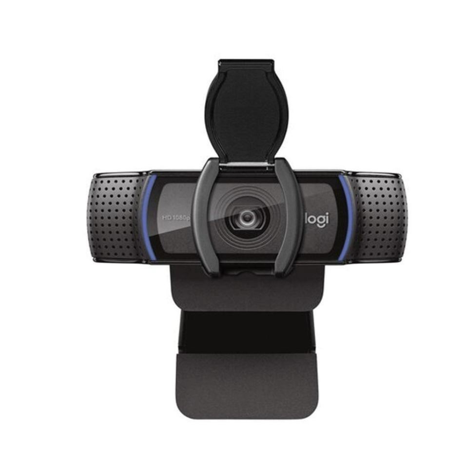 LOGITECH 960-001252, C920S, HD PRO 1080p/30 fps, Dahili Çift Mikrofonlu, Full HD, Webcam