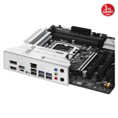 ASUS PRIME Z890M-PLUS WIFI, 7600MHz, 4xDDR5 3x M.2, HDMI, DP, Type-C, Wi-Fi 7, Bluetooth 5.4, Intel Core Ultra CPU(Seri 2), LGA1851 Soket, Gaming Anakart
