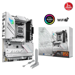ASUS ROG STRIX B850-A GAMING WIFI, 4xDDR5, 4x M2, HDMI, DP, 2xType-C, Wi-Fi 7, Bluetooth v5.4, AM5 Soket GAMING Anakart