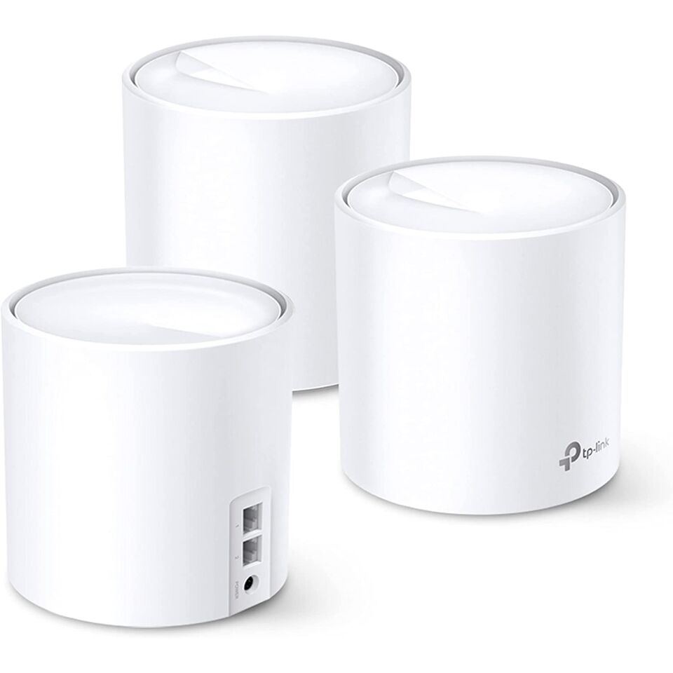 TP-LINK DECO X20(3-PACK) 3000MBPS DUALBAND WIFI6 INDOOR ACCESS POINT