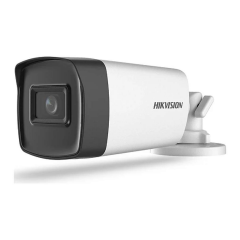 HIKVISION DS-2CE17H0T-IT3F, 5Mpix, 3.6mm Lens, 40Mt Gece Görüşü, IP67, Dış Mekan, Büyük Bullet Kamera