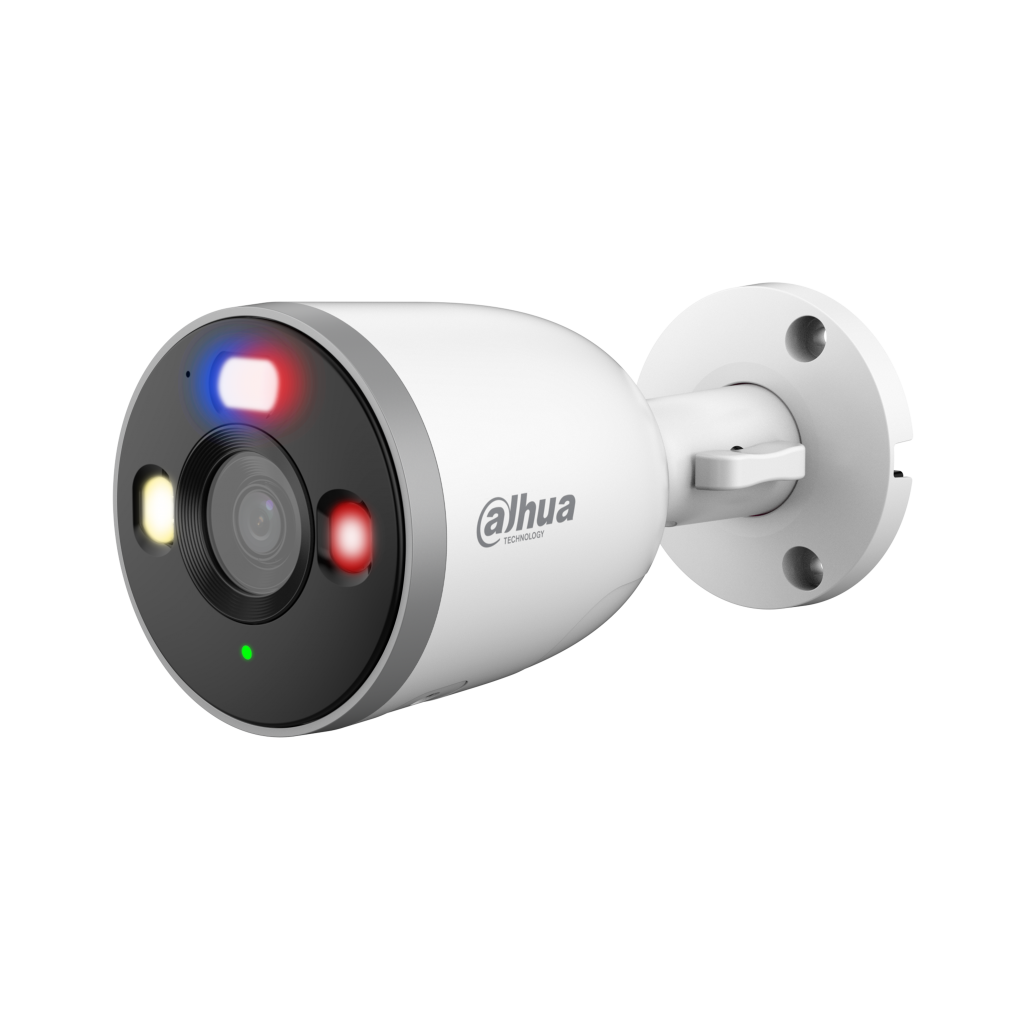 DAHUA F5D-PV-0280, 5Mpix, 2,8mm Lens, H265,  Dual Smart Light, 30Mt. Gece Görüş, IP67, Dahili Mikrofon, Bullet IP Kamera