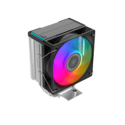 SAMA X40L, Black, 1x100mm ARGB Fan, Kule Tipi Hava Soğutma, 4 adet Gelişmiş Kompozit Isı Borusu, CPU Fan (AMD ve INTEL Tüm işlemciler ile uyumlu)