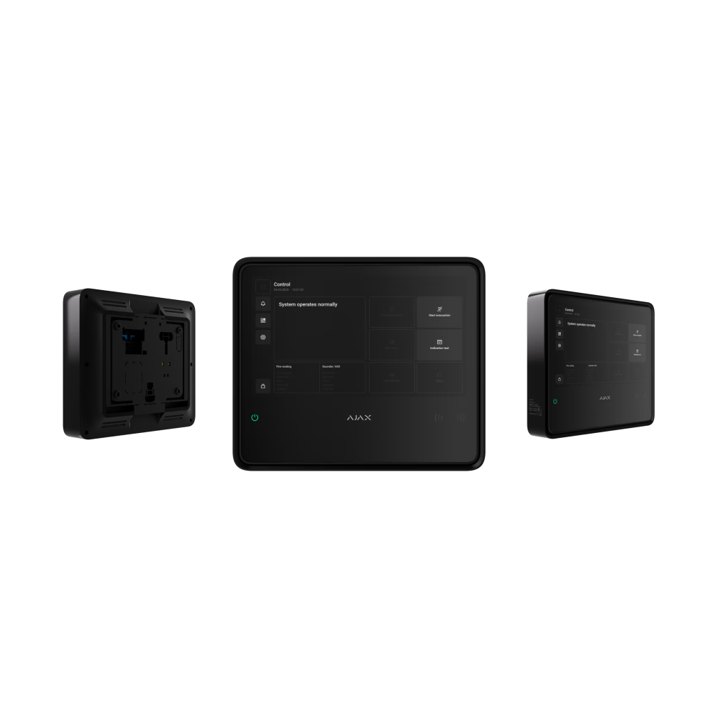 AJAX EN54 Hub, Kablosuz, Yangın Paneli, SİYAH