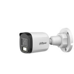 DAHUA HAC-B1A21P-U-IL-A-0360B, 2Mpix, 3.6mm Lens, 25 Mt Gece Görüşü, Smart Dual Light, Dahili Mikrofon, Bullet Kamera