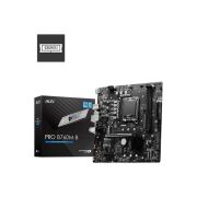 MSI PRO B760M-B DDR4 4800MHZ 1XHDMI 1XM.2 USB 3.2 MATX 1700P (12. / 13. VE 14. NESİL İŞLEMCİ UYUMLU)