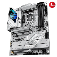 ASUS ROG STRIX Z890-A GAMING WIFI, 9066MHz OC, 4xDDR5, 5x M.2, HDMI, DP, 2xThunderbolt, 2xType-C, Wi-Fi 7, Bluetooth 5.4, Intel Core Ultra CPU(Seri 2), LGA1851 Soket, Gaming Anakart