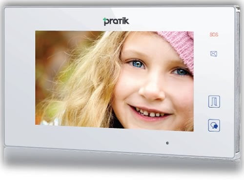 PRATİK KART (2K-700) 7 INC DAİRE İÇİ MONİTÖR (DOKUNMATİK EKRAN FOTOĞRAF HAFIZALI