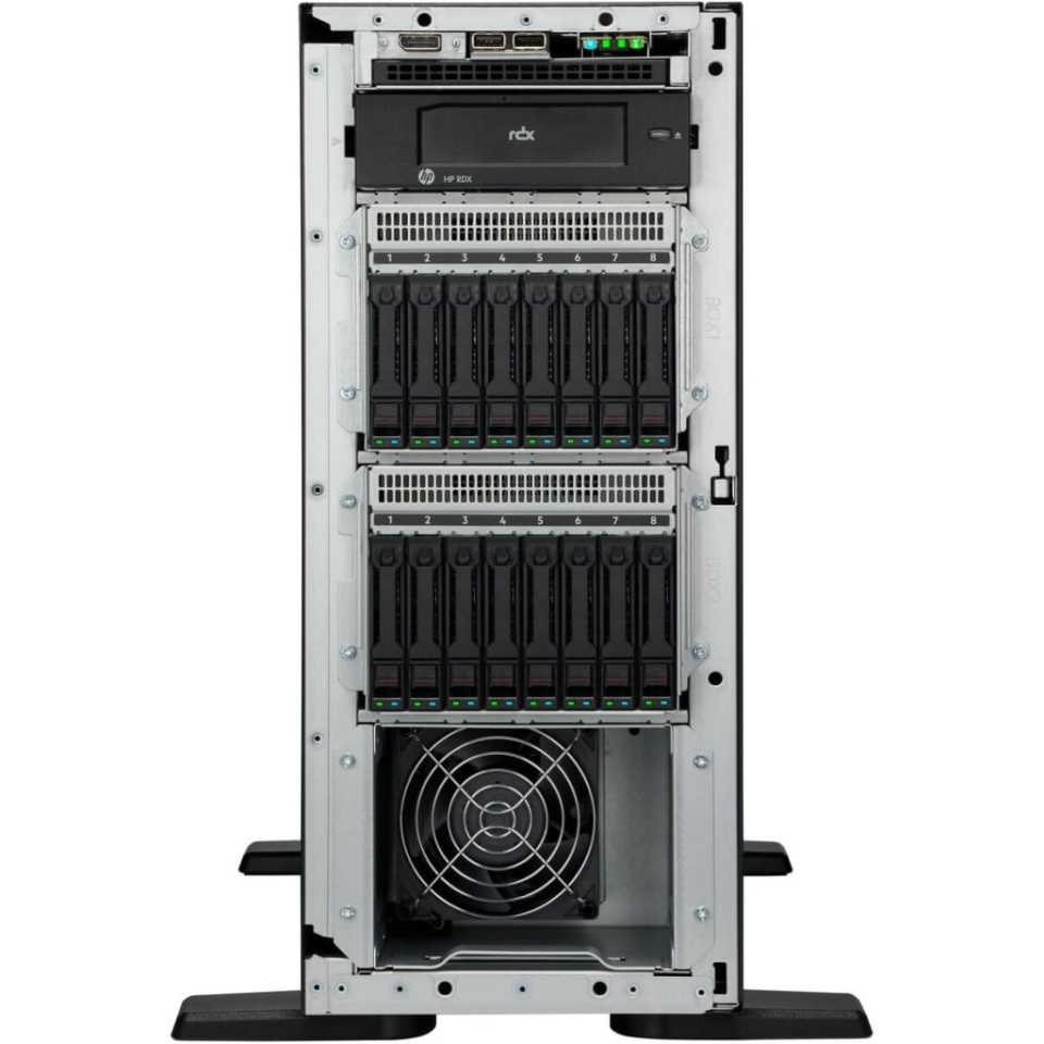 HP P81774-425, ML110, GEN11, Intel Xeon Bronze 3508U, 1x32Gb DDR5 RDIMM Ram, 2x480Gb SSD Disk, 2x1000W Power, 2U RACK, SERVER(3Yıl Yerinde Servis)