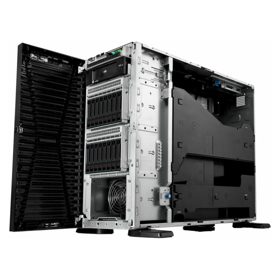 HP P81774-425, ML110, GEN11, Intel Xeon Bronze 3508U, 1x32Gb DDR5 RDIMM Ram, 2x480Gb SSD Disk, 2x1000W Power, 2U RACK, SERVER(3Yıl Yerinde Servis)