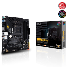 ASUS TUF GAMING B550M-PLUS, 4xDDR4, 2xM.2, HDMI,  DP, Type-C, AM4 Soket Anakart