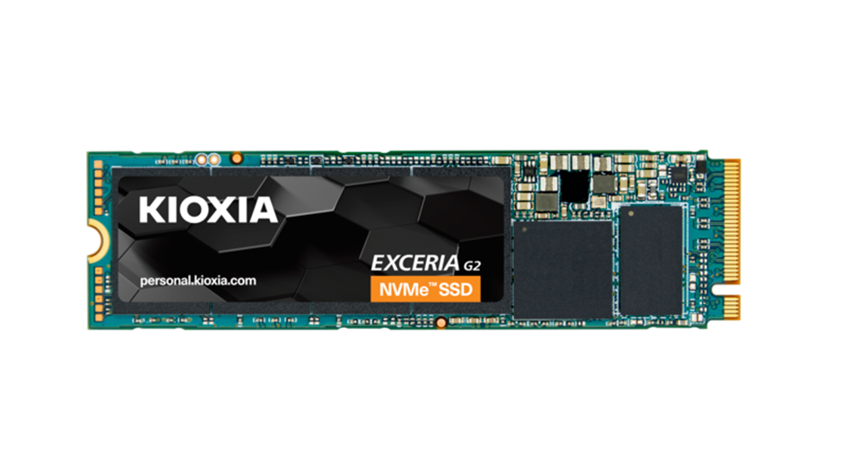 KIOXIA LRC20Z500GG8 EXCERIA PLUS G2 M.2 500GB (2100/1700MB/s) PCIe + NVMe SSD Disk (GEN3)