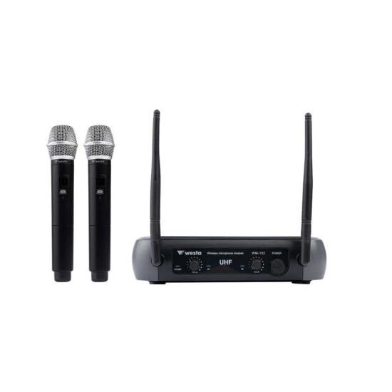 WESTA WM-102H 1 Alıcı + 2 El Mikrofonu