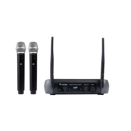 WESTA WM-102H 1 Alıcı + 2 El Mikrofonu