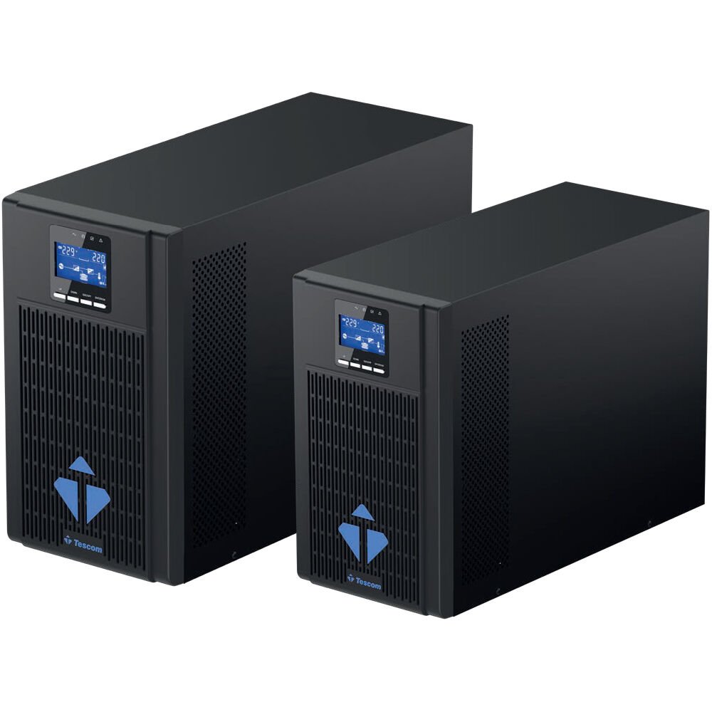 TESCOM NEOLINE 1KVA 1F/1F (2X9AH) 4/8DK LCD ONLINE UPS