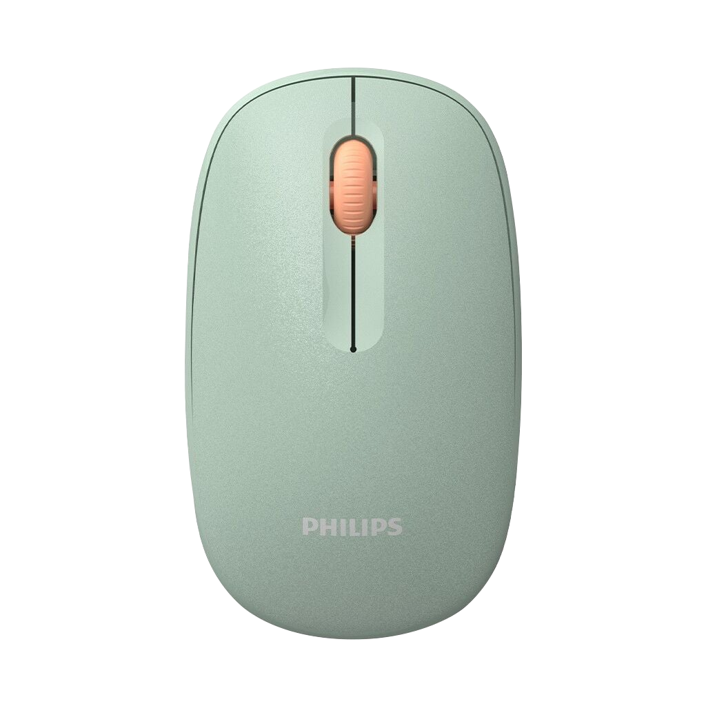 PHILIPS SPK7318E, Yeşil, USB Nano 2,4Gh Kablosuz, 1600dpi, Optic, Sessiz Click, 3 Tuşlu, Mouse