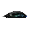 GAMDIAS ZEUS E4, RGB Aydınlatma, USB Kablolu,  7 Tuşlu, Gaming Mouse, 7.200 DPI, Siyah