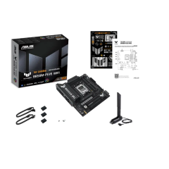 ASUS TUF GAMING B850M-PLUS WIFI, 4xDDR5, 3x M.2, HDMI, DP, Type-C, Wi-Fi 6E, Bluetooth v5.3, AM5 Soket GAMING Anakart