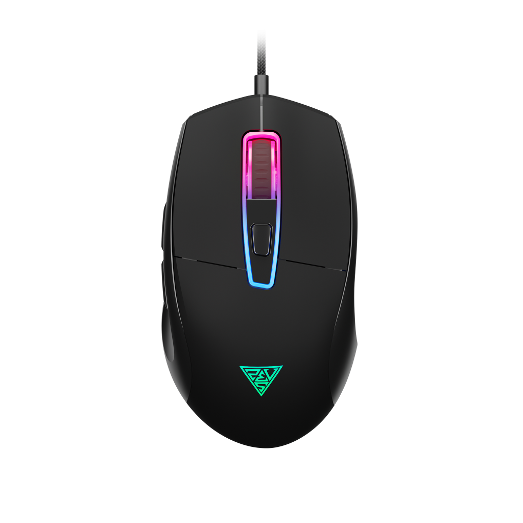 GAMDIAS ZEUS M5, RGB Aydınlatma, USB Kablolu,  7 Tuşlu, Gaming Mouse, 12.800 DPI, Siyah