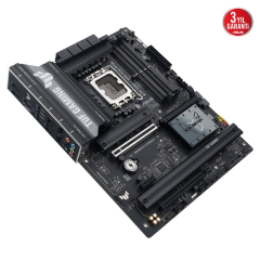 ASUS TUF GAMING B860-PLUS WIFI, 4xDDR5, 3xM.2, HDMI, DP, Wi-Fi 7, Bluetooth v5.4, Intel Core Ultra CPU(Seri 2), LGA1851 Soket, Gaming Anakart