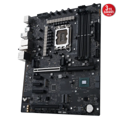 ASUS TUF GAMING Z890-PLUS WIFI, 9066MHz OC, 4xDDR5 4x M.2, HDMI, DP, Type-C, Wi-Fi 7, Bluetooth 5.4, Intel Core Ultra CPU(Seri 2), LGA1851 Soket, Gaming Anakart