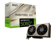 MSI GEFORCE RTX 5060 TI 16G INSPIRE 2X OC 16GB GDDR7 128BIT DX12 GAMING
