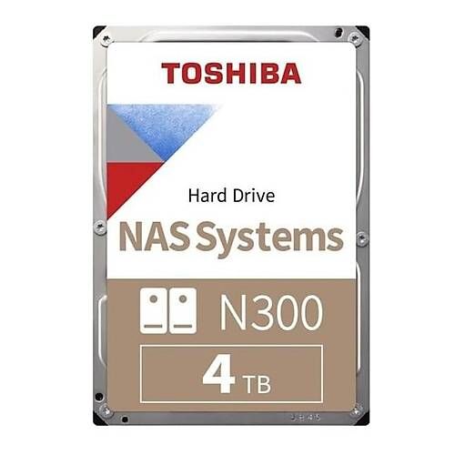 TOSHIBA MN10ADA400ES N300 3.5'' 4TB 7200rpm 512MB SATA 7/24 NAS Harddisk