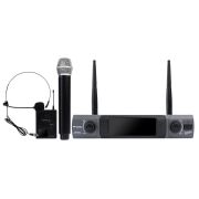 WESTA WM-202HT 1 RECEIVER 1 HANDHELD 1 YAKA MİKROFON SETİ